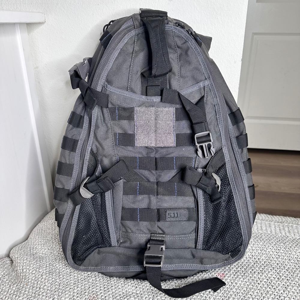 5.11 Tactical Triab 18 Backpack Double Tap Black Bag Travel Quality